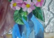Стеклянная открытка «цветы»